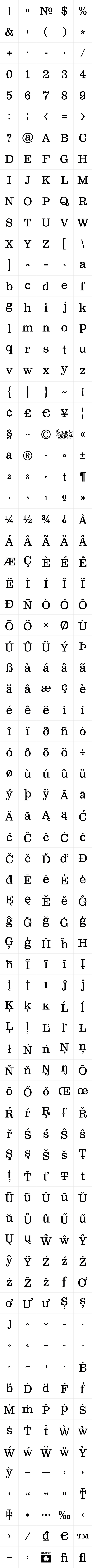Clarendon Text