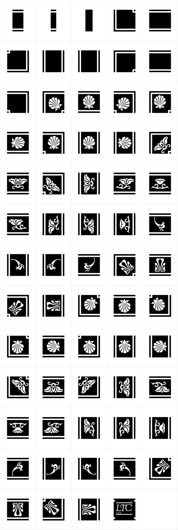 LTC Water Garden Ornaments
