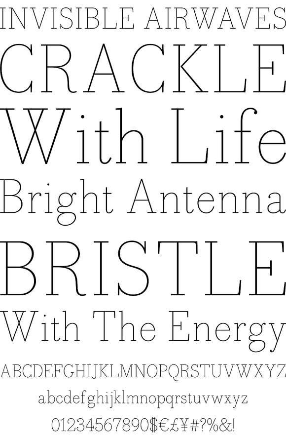 Bodoni Egyptian Pro
