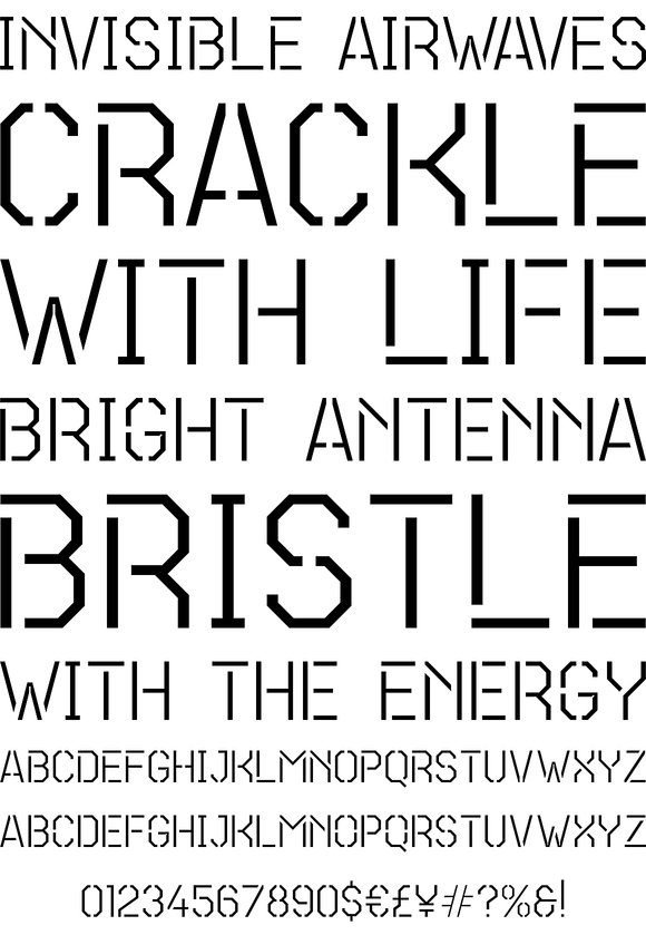 Teco Sans Stencil