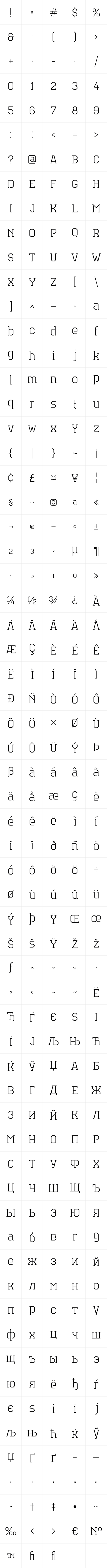 Teco Serif