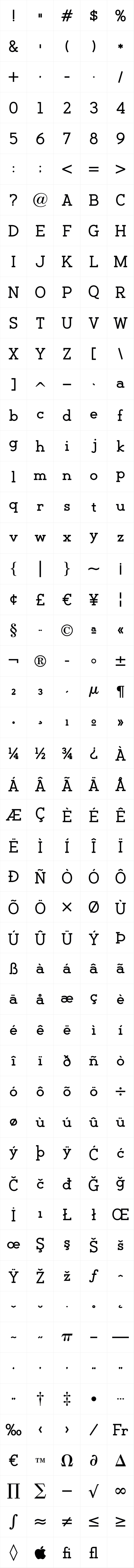 Backtalk Serif
