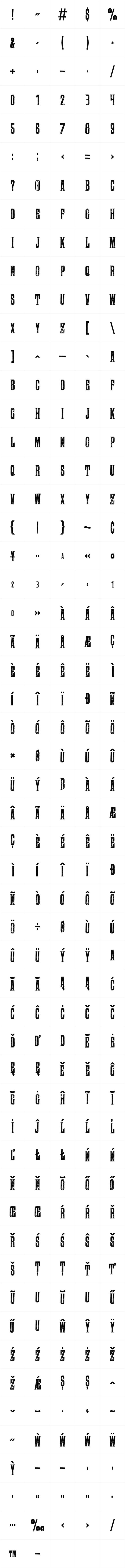 Wood Type Collection
