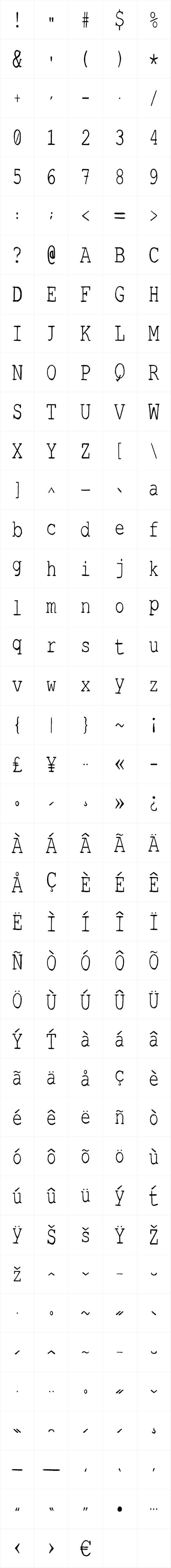 Brush Serif