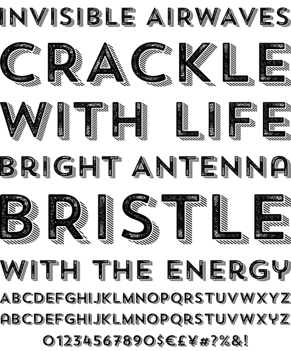 Trend Rough Desktop Font & WebFont YouWorkForThem