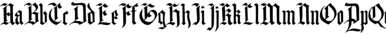 Blackminster Font