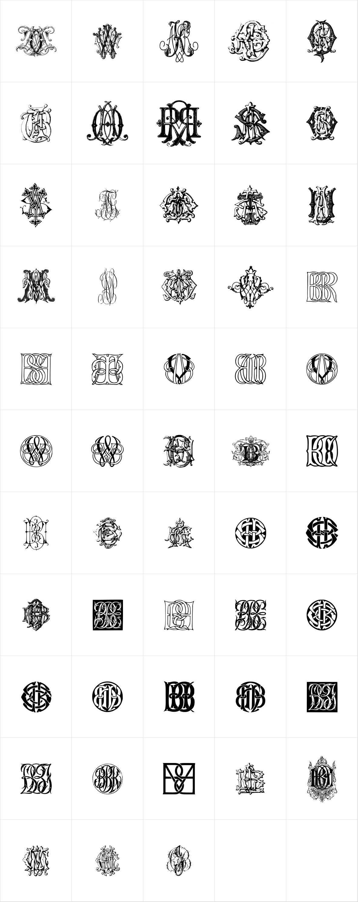 Intellecta Monograms AFVW CCAA Intellecta Monograms AFVW CCAA