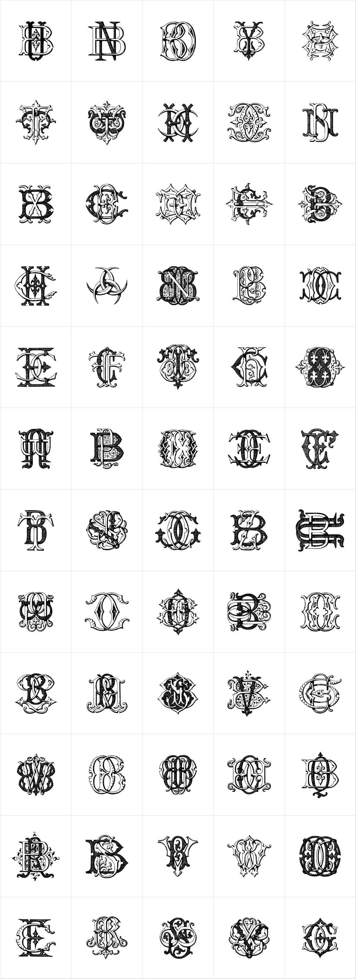 Intellecta Monograms BNCH Intellecta Monograms BNCH