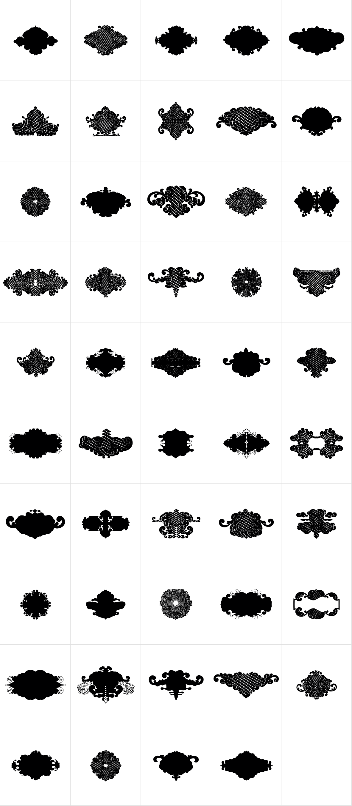 Black Ornaments 2 Black Ornaments 2