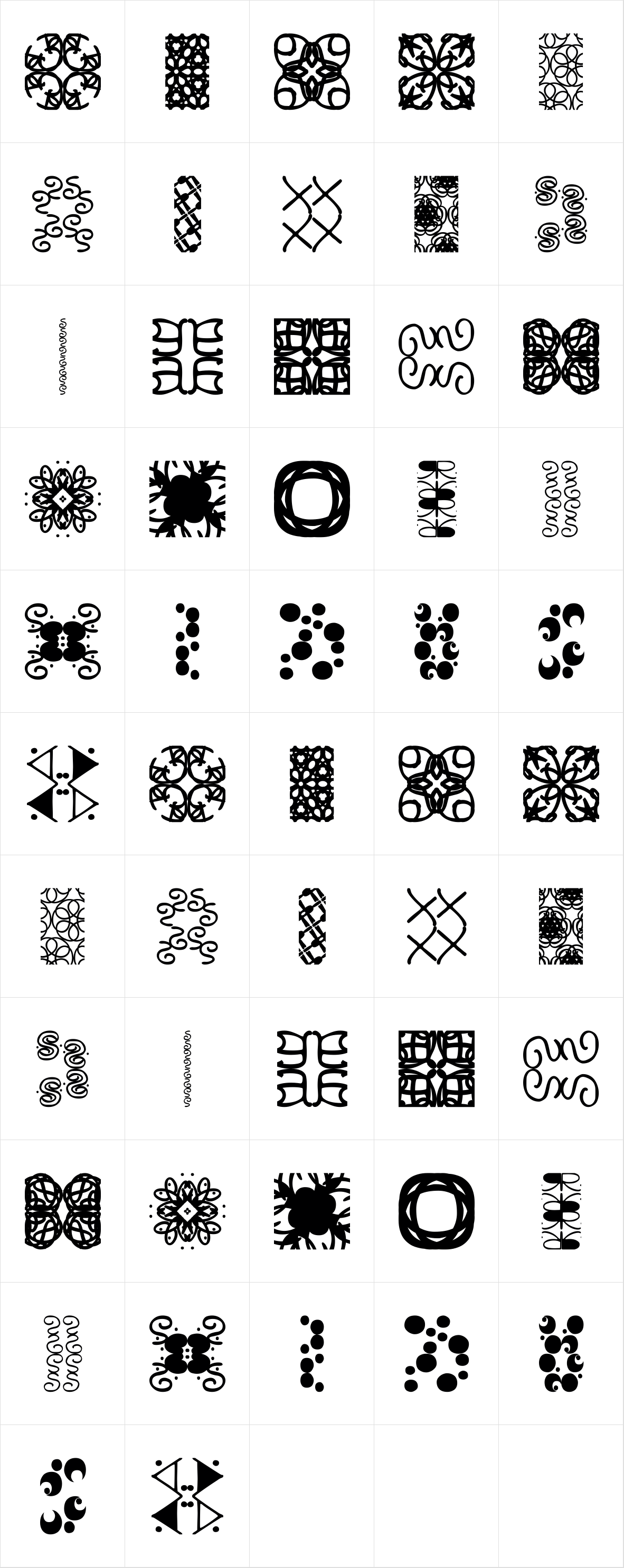 Vitrines Pattern Vitrines Pattern