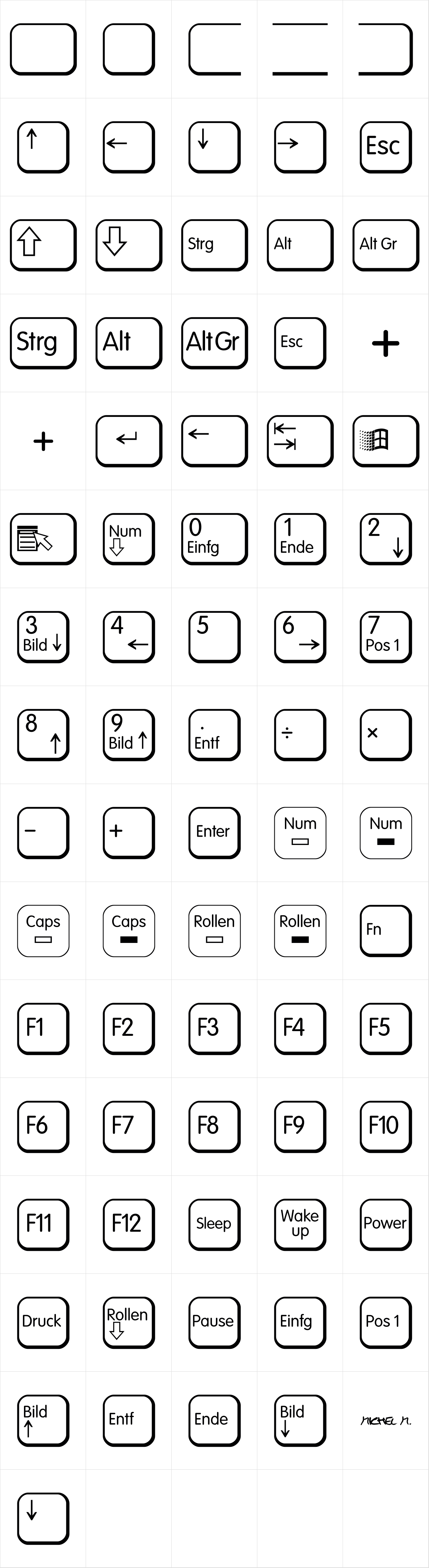 Keys PC D Alt D Keys PC D Alt D