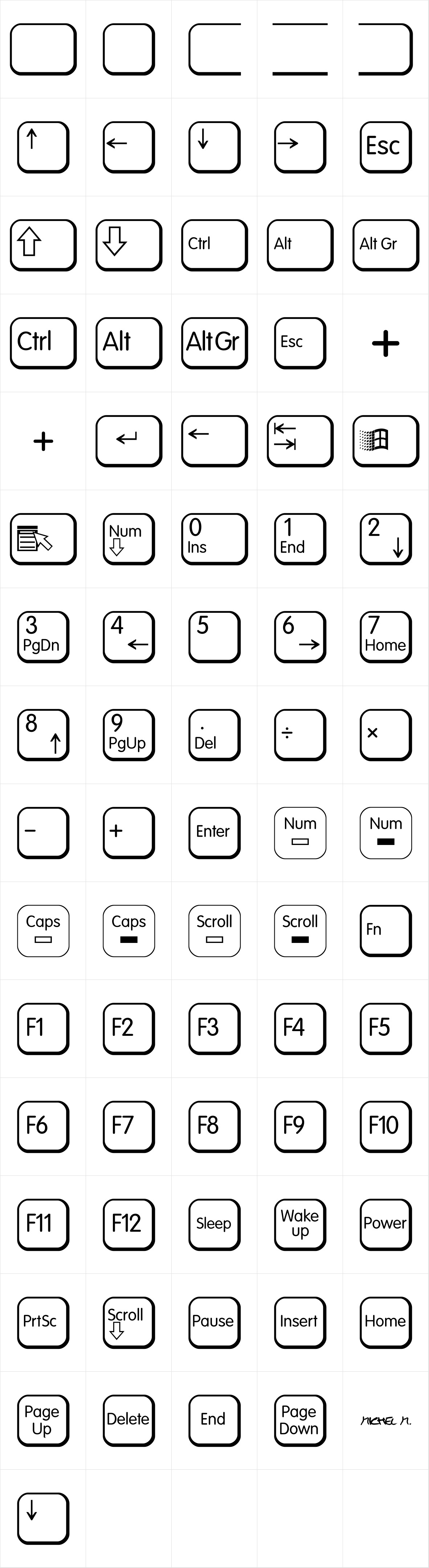 Keys PC E Alt D Keys PC E Alt D