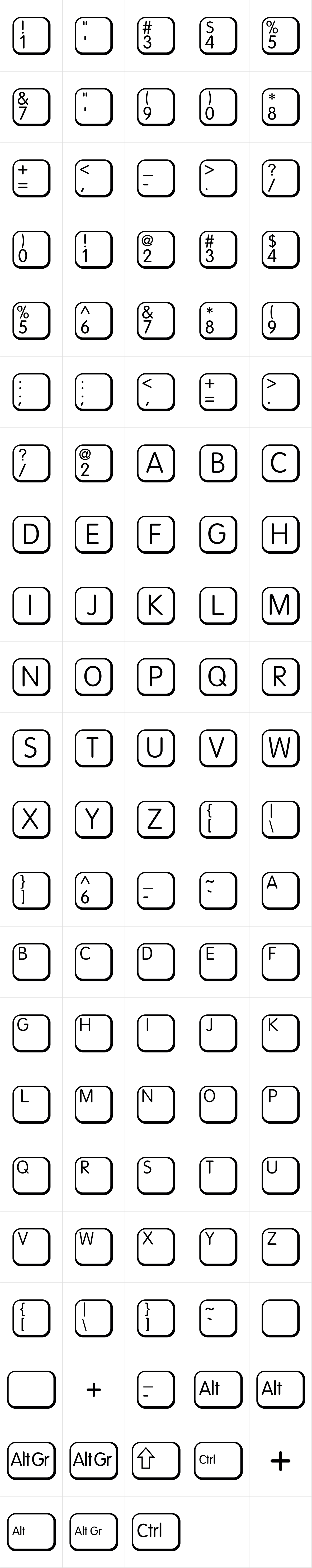 Keys PC E Reg D Keys PC E Reg D