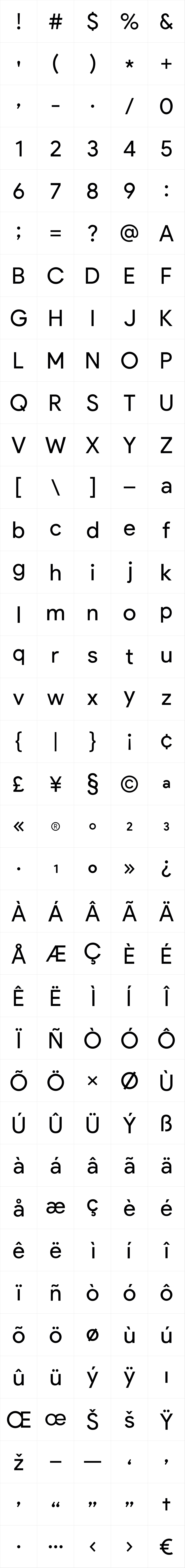 Pulp Display Light Font Youworkforthem