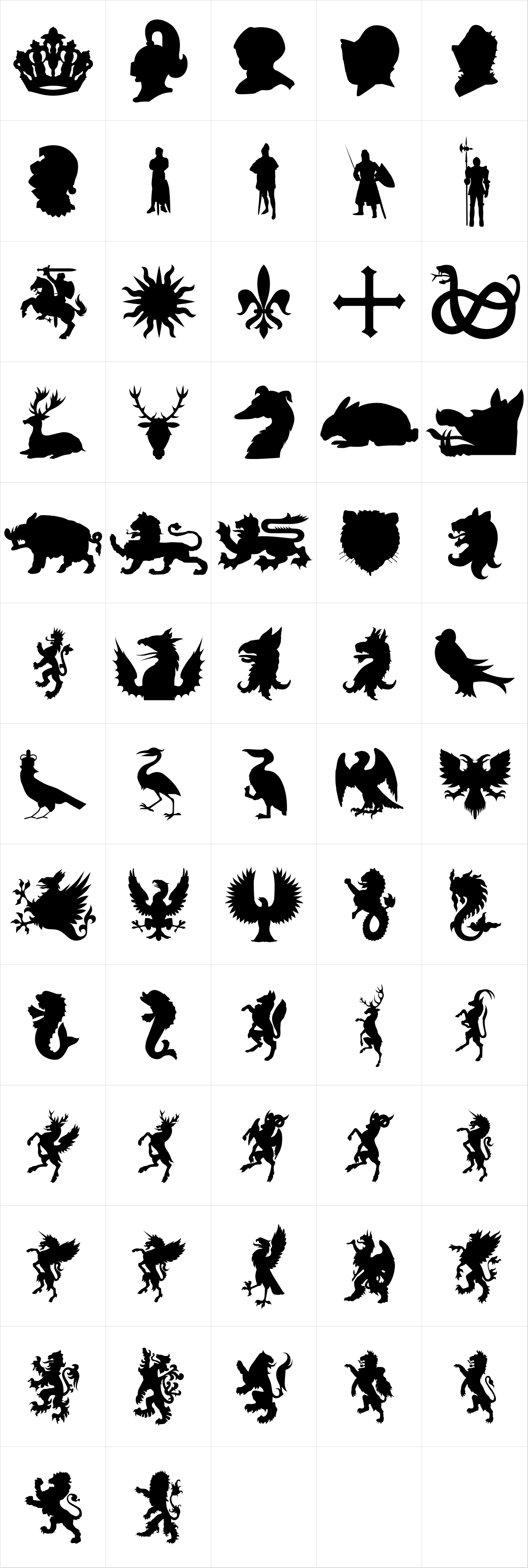 Heraldry OT Symbols Heraldry OT Symbols