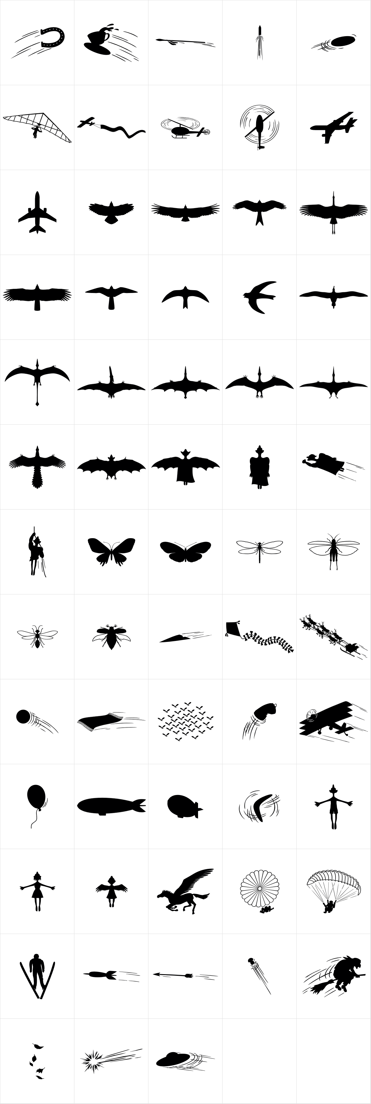 Flying Objects D Flying Objects D