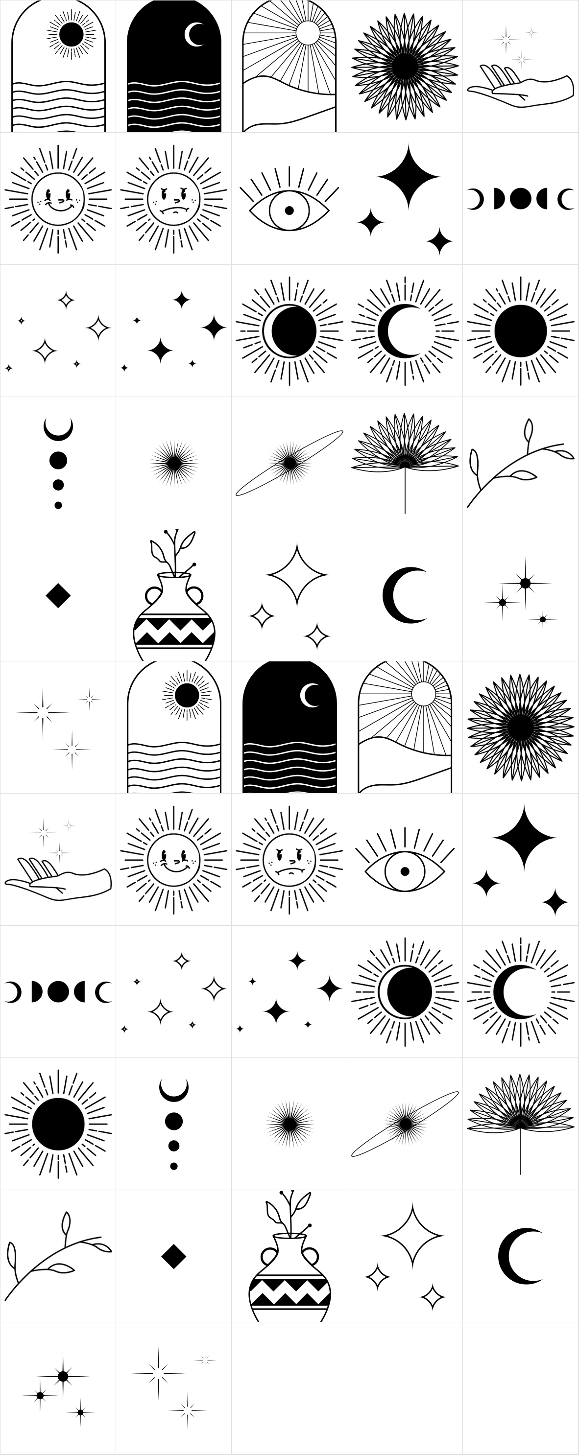 Alokary Icon Font OpenType - YouWorkForThem