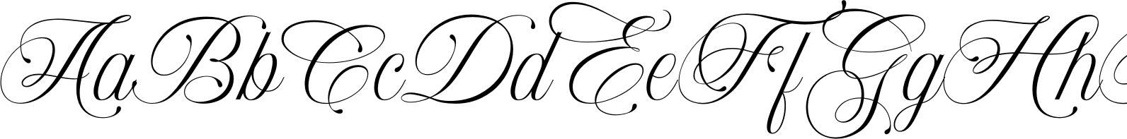 Beverly Hills Calligraphy Regular