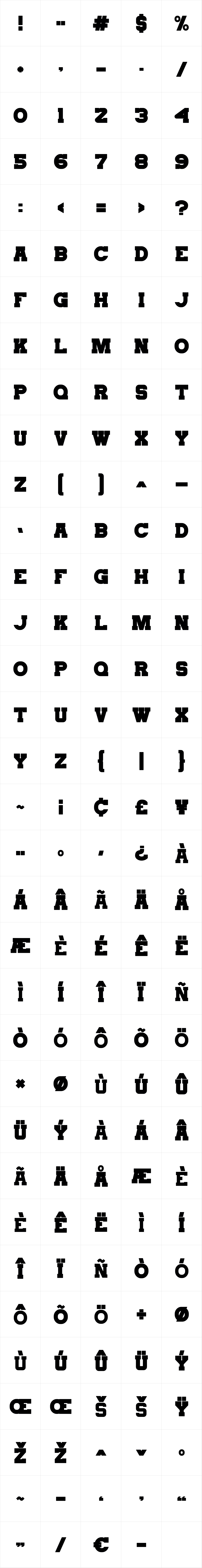 Trigger Bold Font OpenType - YouWorkForThem