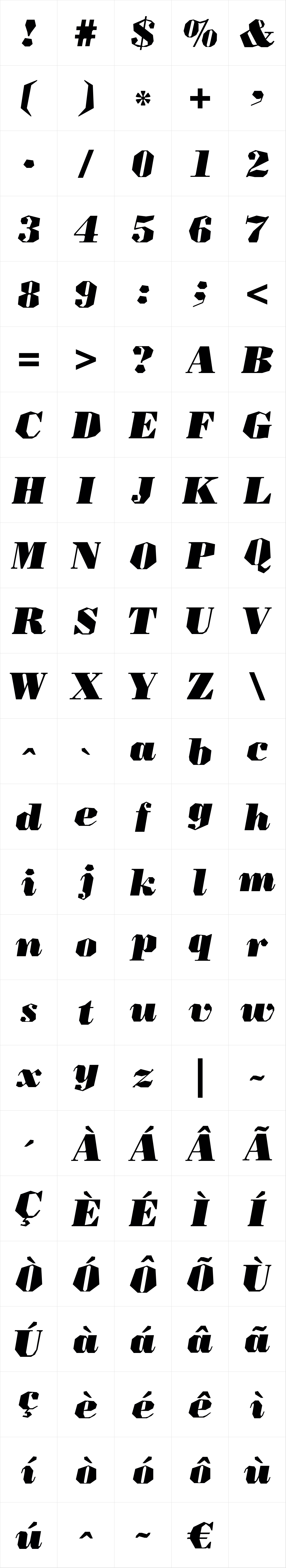 Ladoni Poster italic Ladoni Poster italic