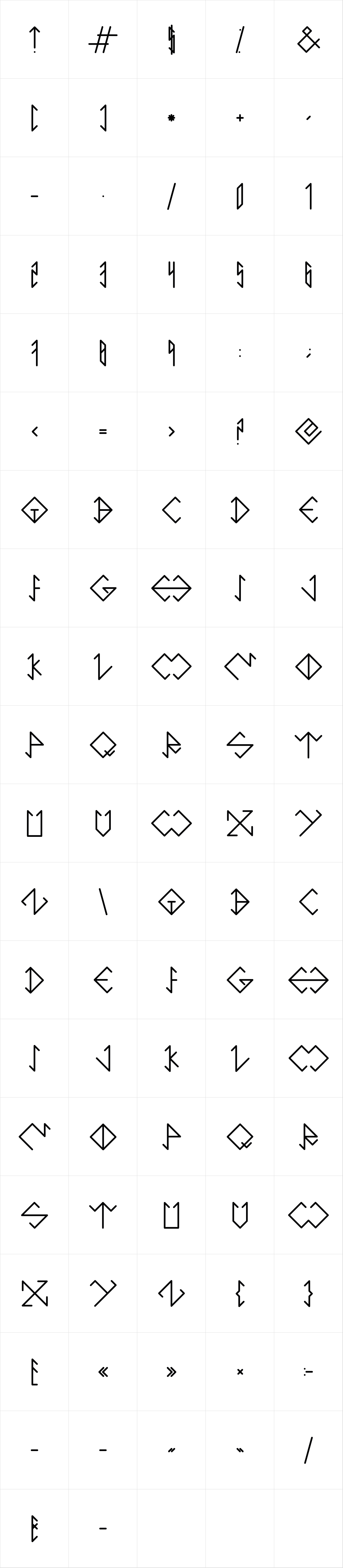 Que semi serif Que semi serif