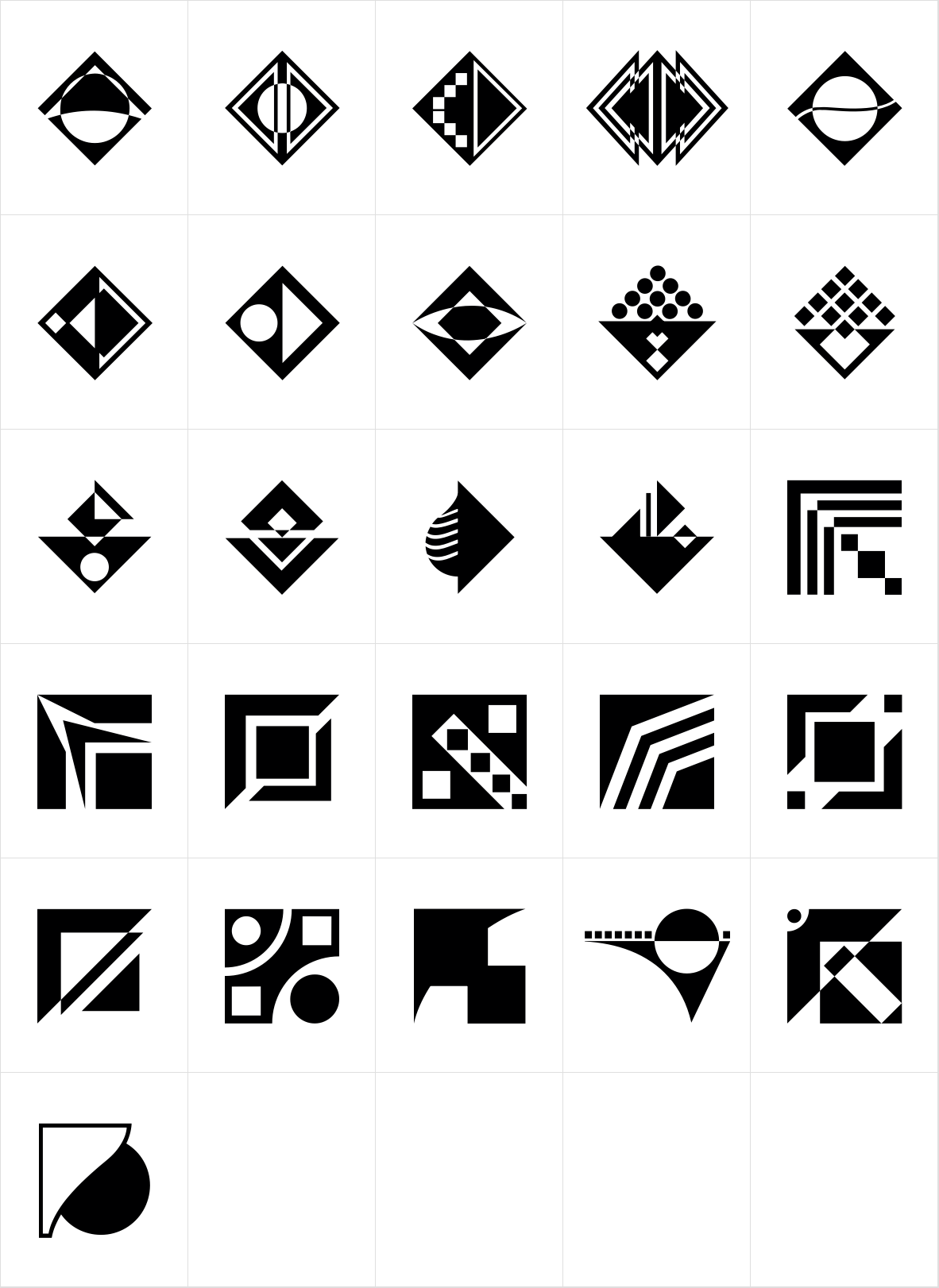 Polytype Art Deco Two Polytype Art Deco Two