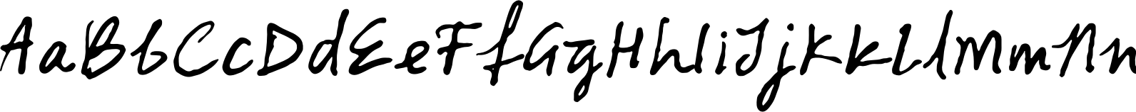 Belmonte Ballpoint Cursive