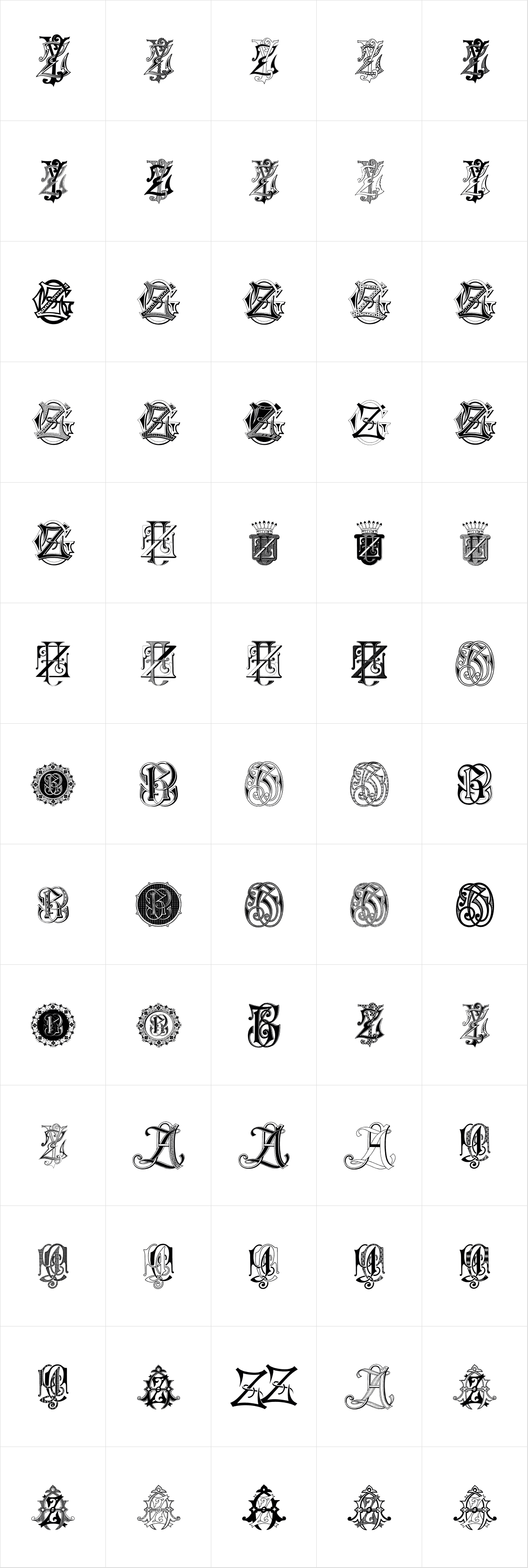 Intellecta Monograms Soft YZZZ Intellecta Monograms Soft YZZZ
