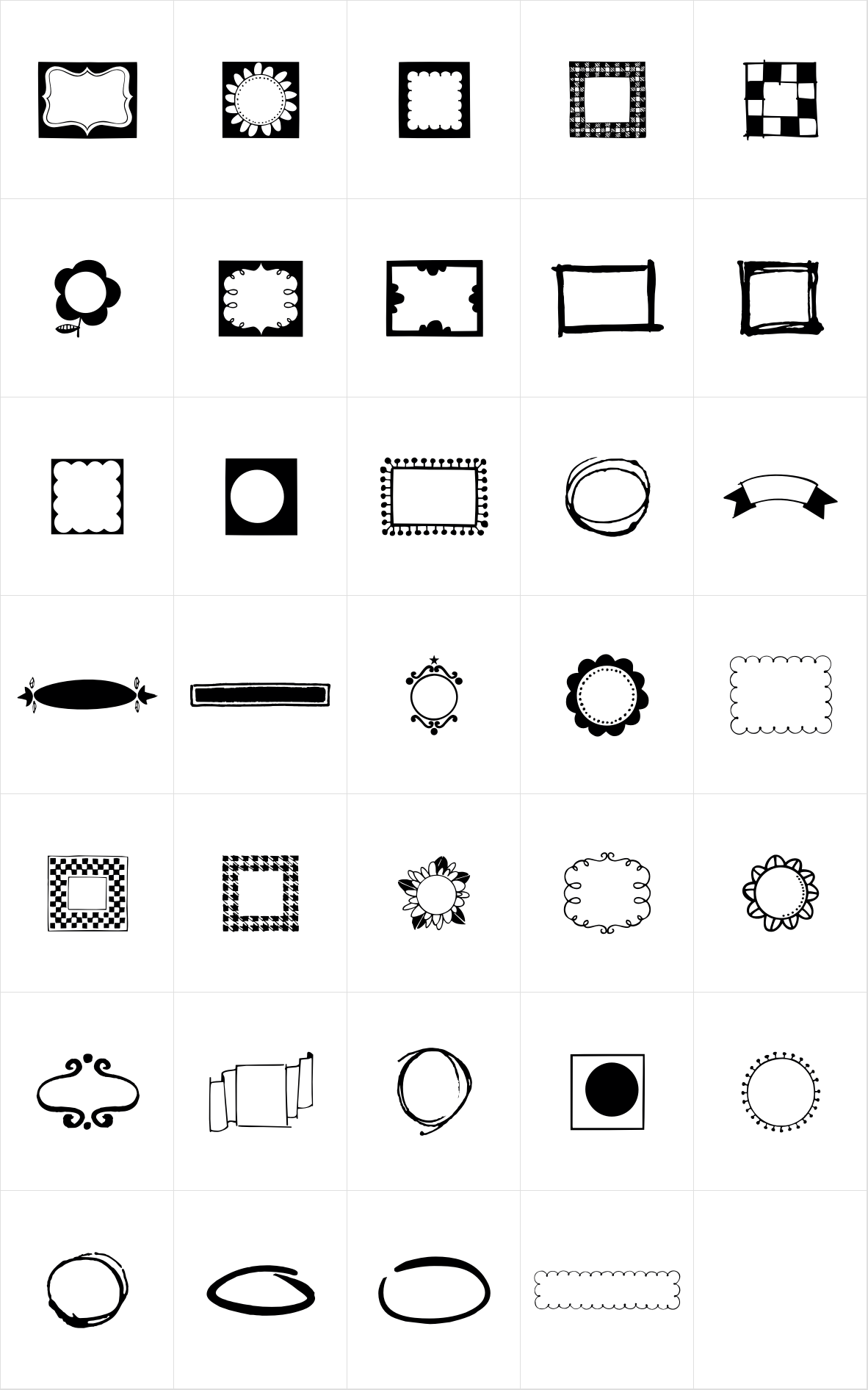 Frames and Borders Too Frames and Borders Too