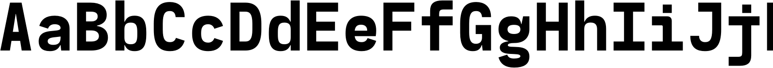 YWFT Tensor Mono Semibold