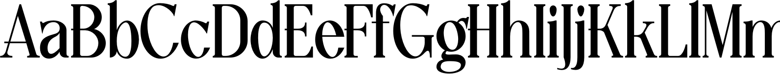 Lettertype Editorial