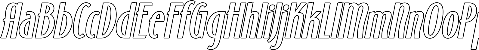 Kashtani Outline Oblique