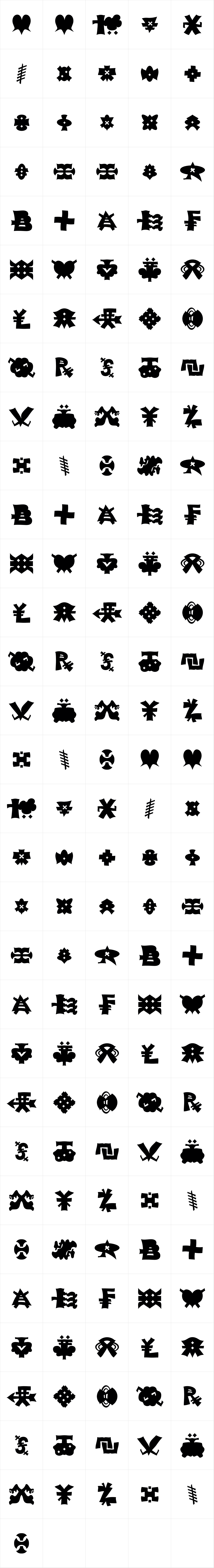 Alien Alphabet Alien Alphabet