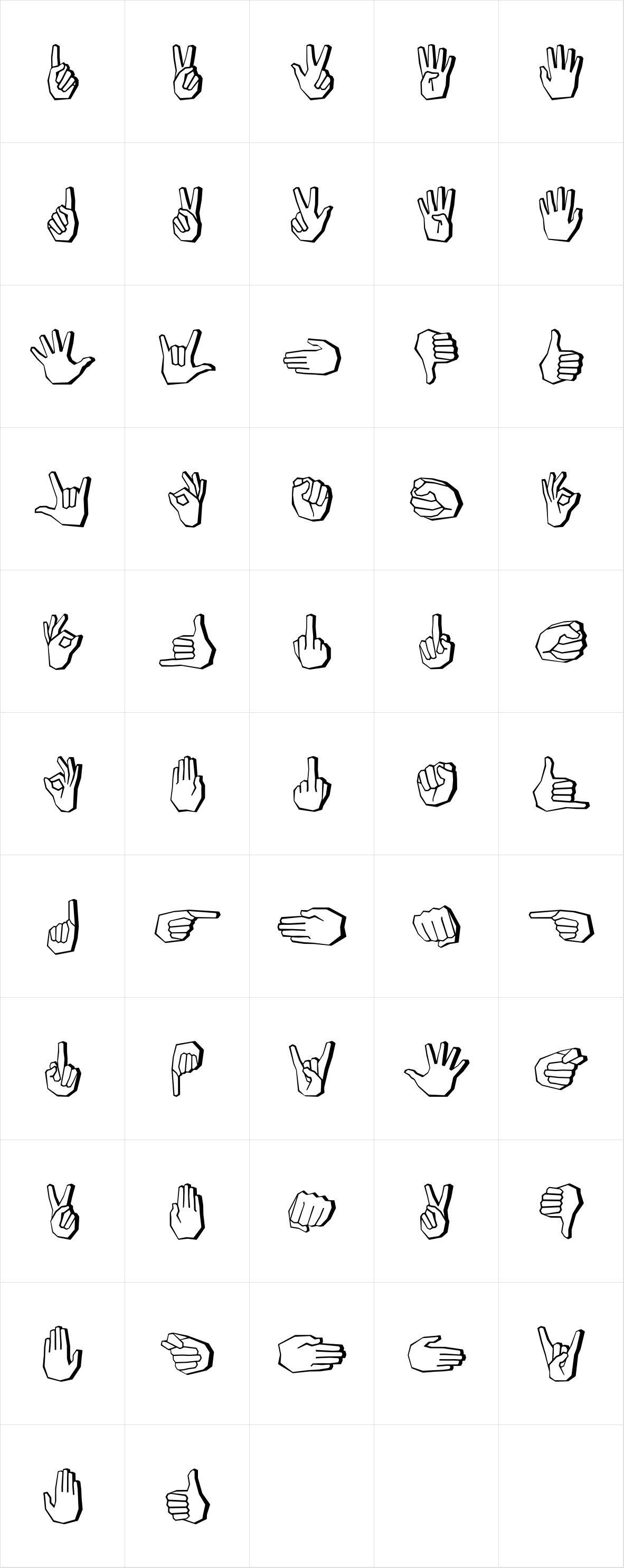 FastFingers OpenType