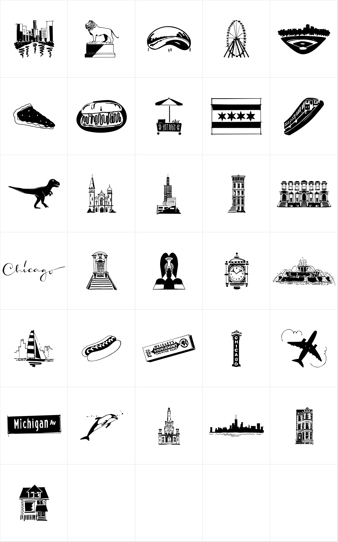Chicago Doodles Chicago Doodles
