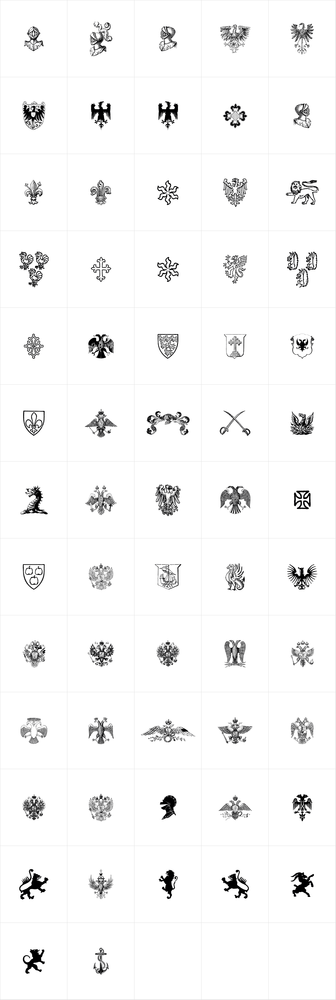 Heraldic Devices Premium Two Heraldic Devices Premium Two