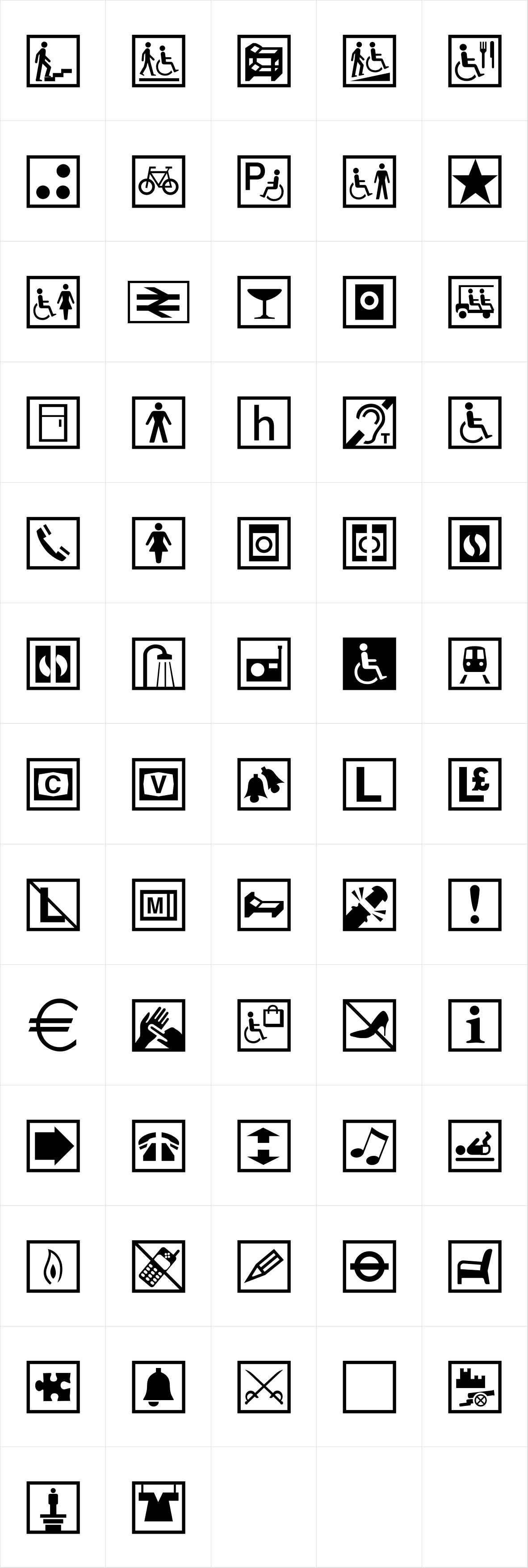 Leisure TourismIcons DT 2 Leisure TourismIcons DT 2