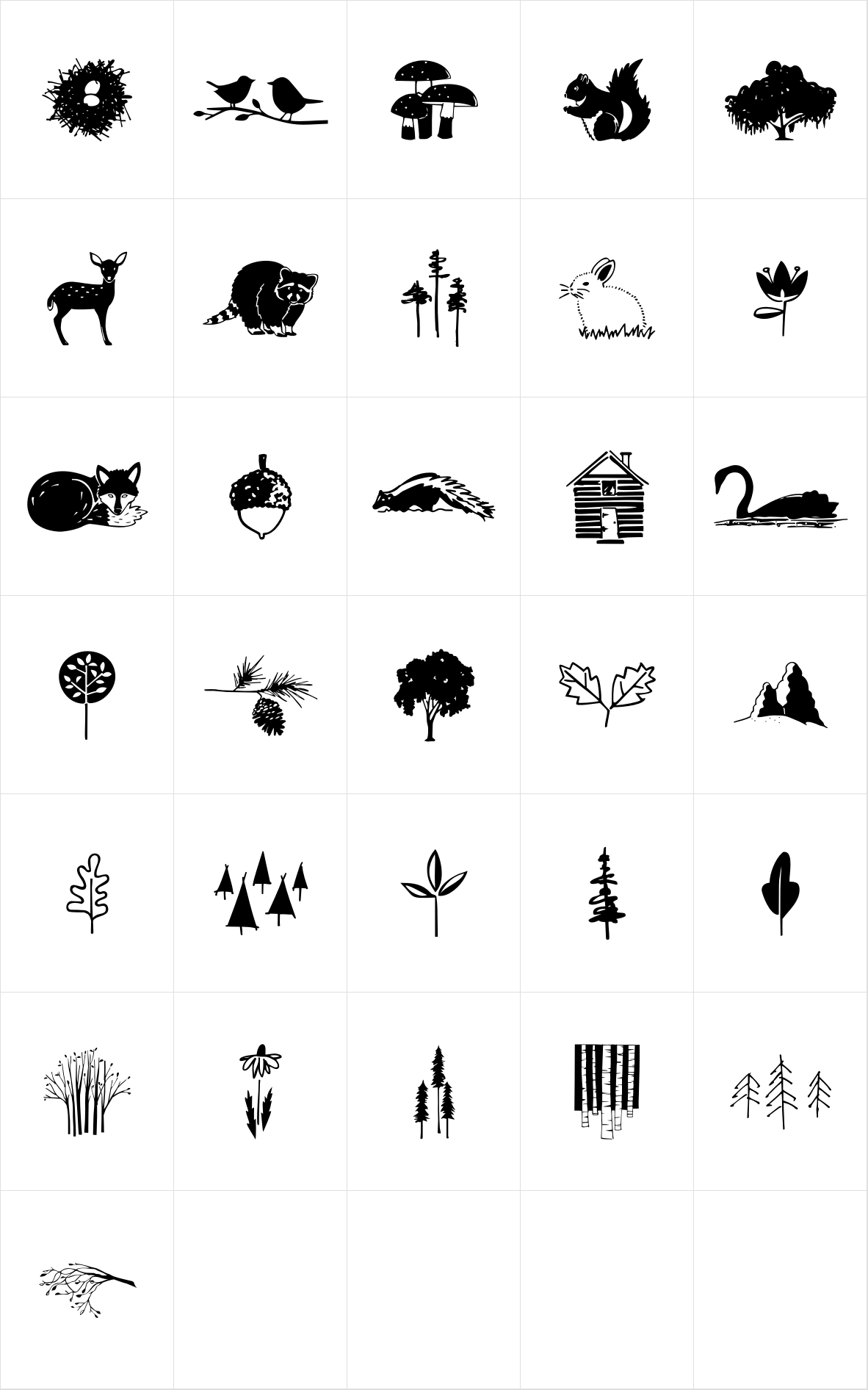 Woodland Doodles Woodland Doodles