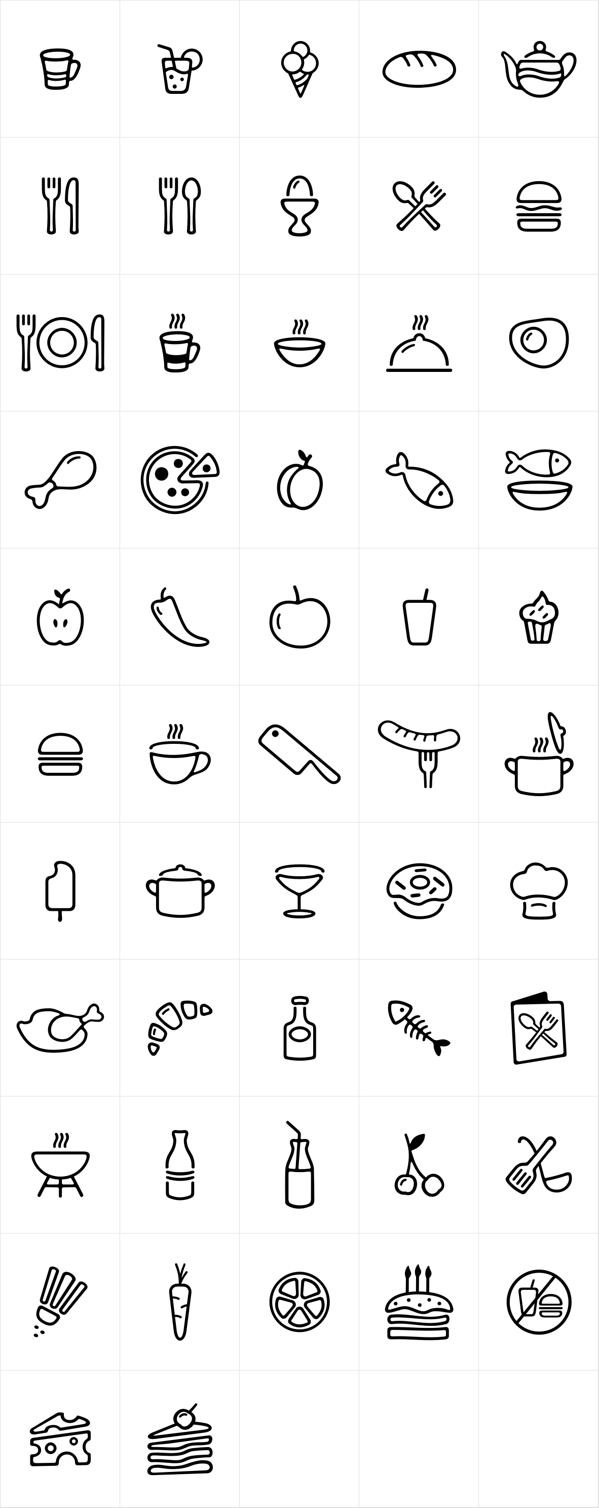 PH Icons Food PH Icons Food