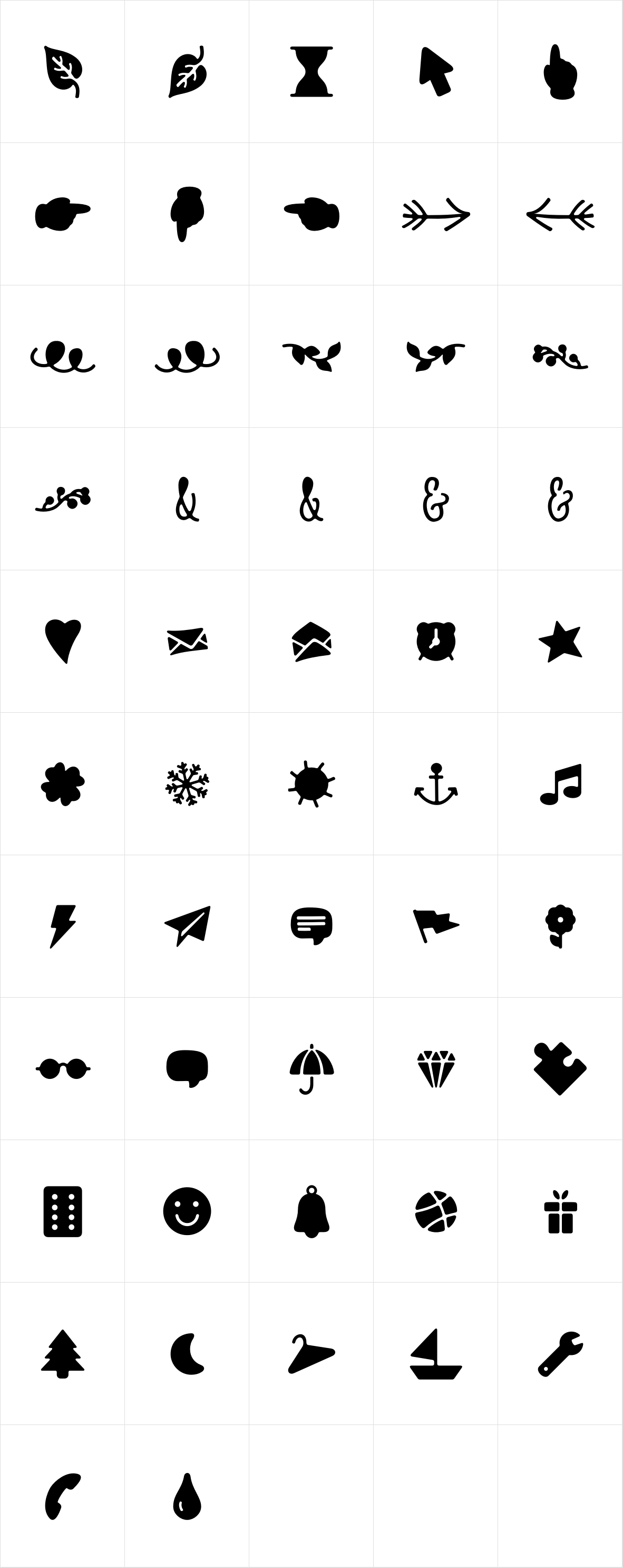 PH Icons Goodies black PH Icons Goodies black