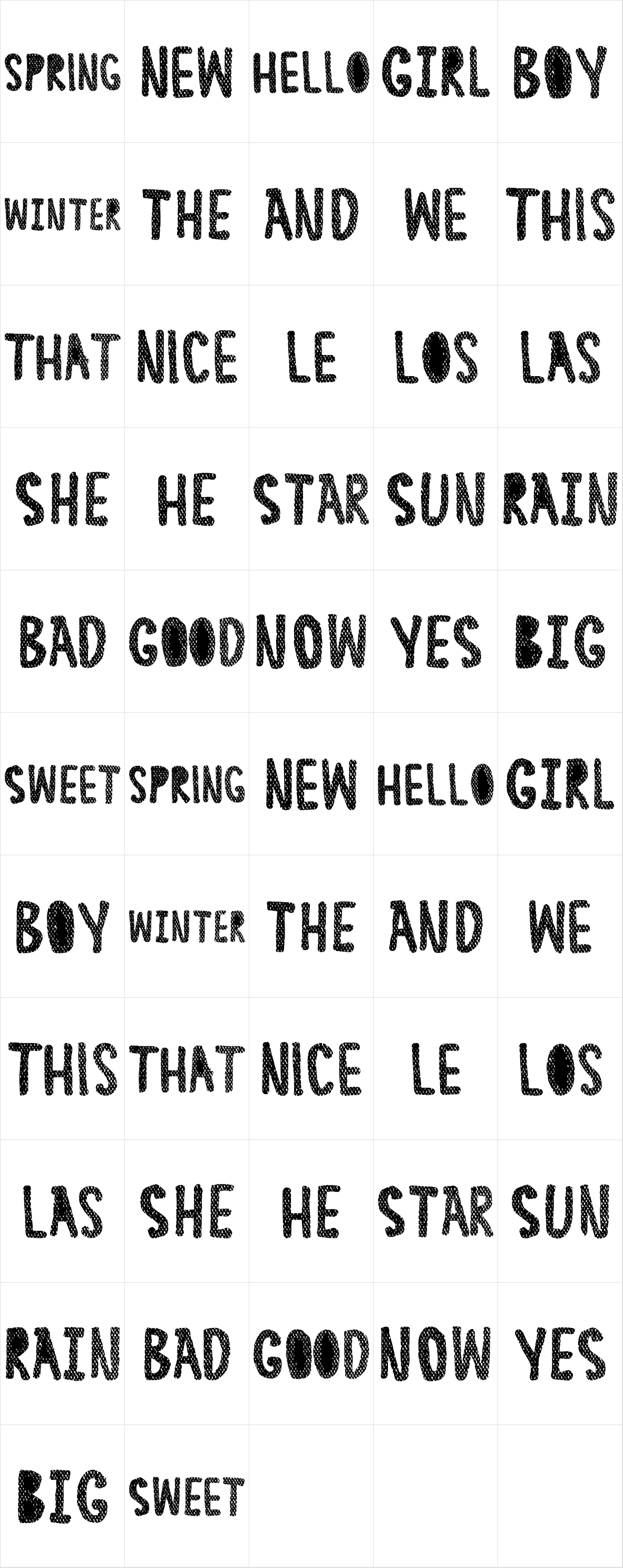 Marty Spring Words Marty Spring Words