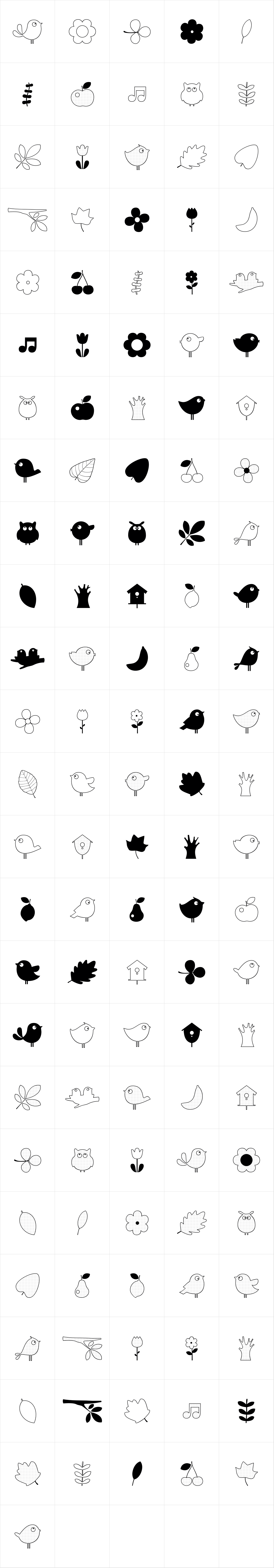 Nido Dingbats Nido Dingbats