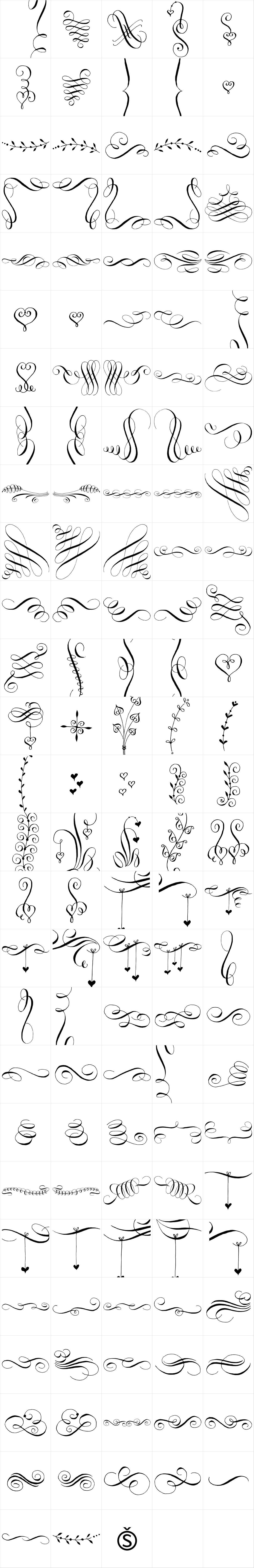 Gratitude Script Ornaments Gratitude Script Ornaments