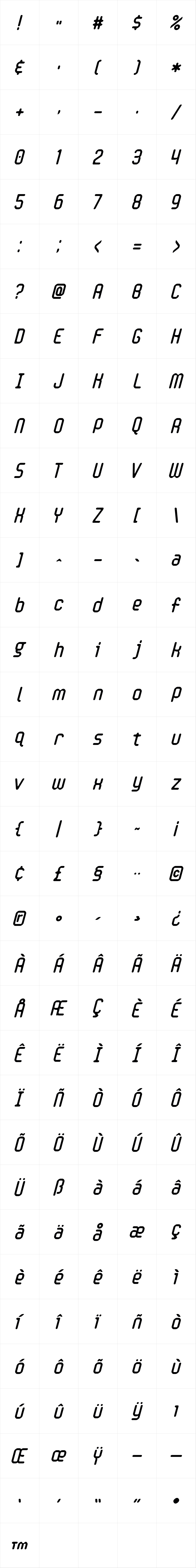 Handheld Round Italic Handheld Round Italic