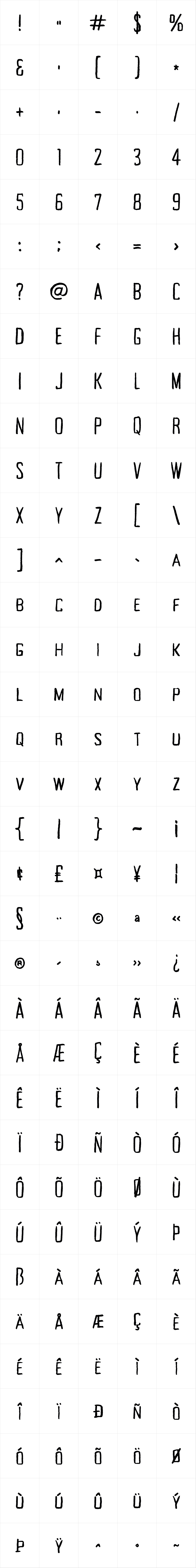 Tallow Sans TC Pen Tallow Sans TC Pen