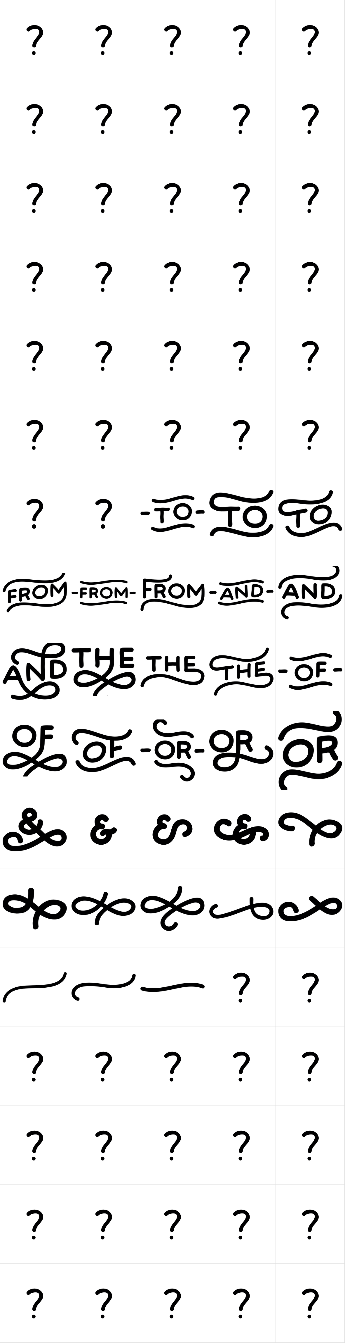 Bosk Hand Elements Bold Bosk Hand Elements Bold