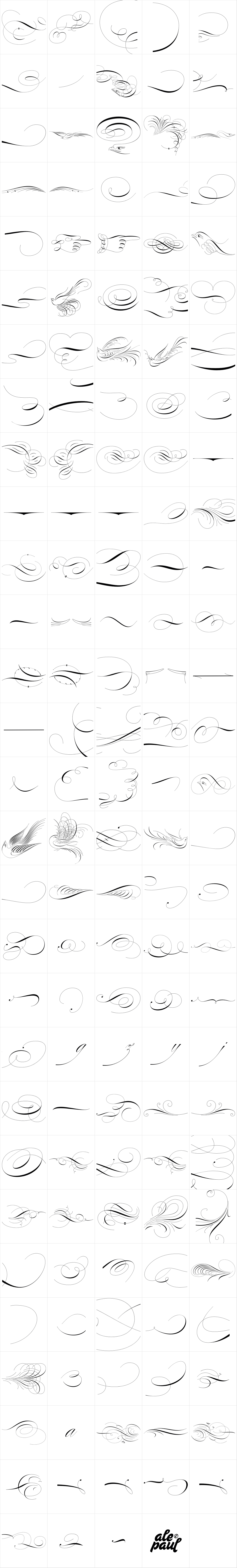 Poem Script Ornaments Poem Script Ornaments