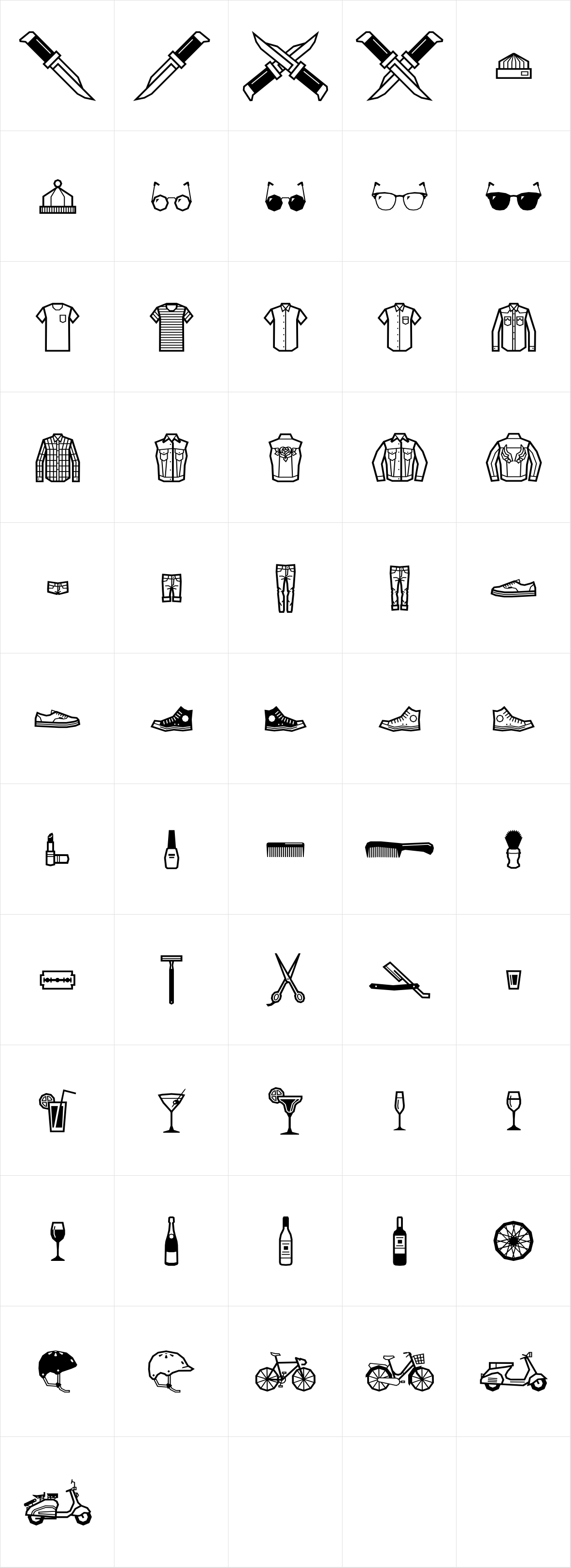 Bowie Dingbats 1 Bowie Dingbats 1