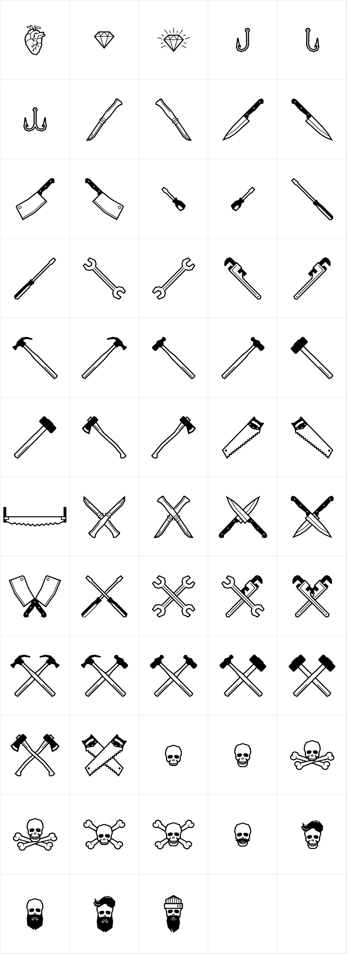 Bowie Dingbats 2 Bowie Dingbats 2