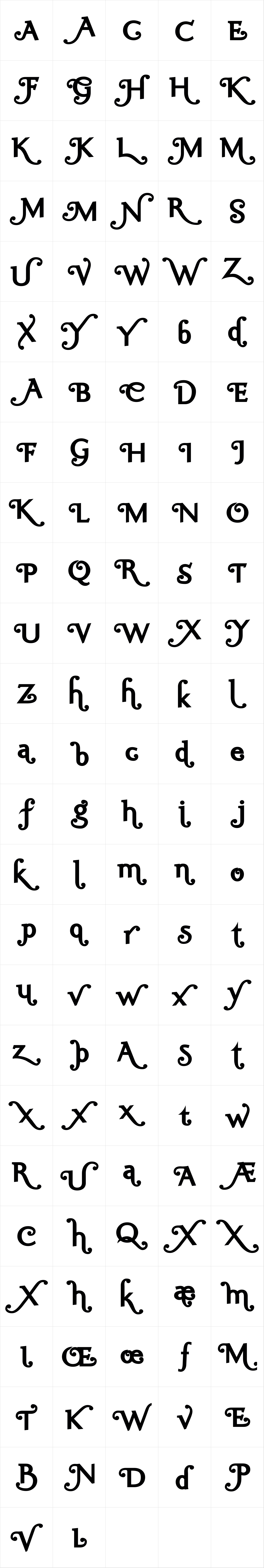 Ela Swashes ExtraBold Ela Swashes ExtraBold